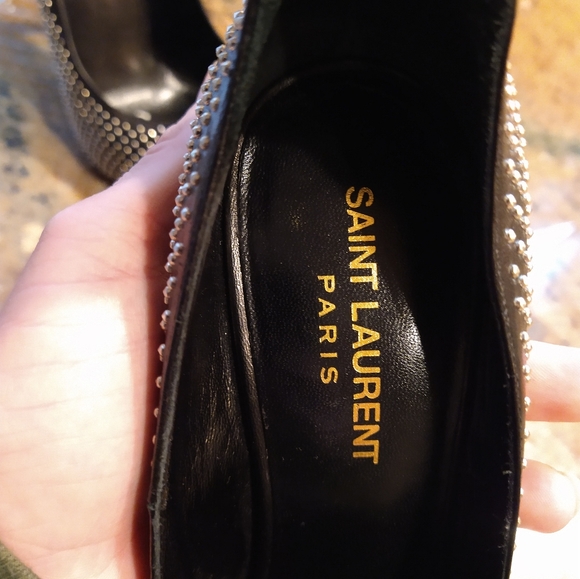 Saint Laurent Studded stilettos - Picture 6 of 8